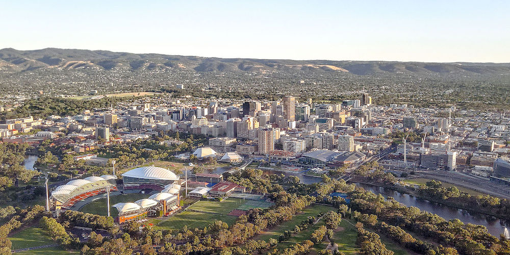 adelaide city view
